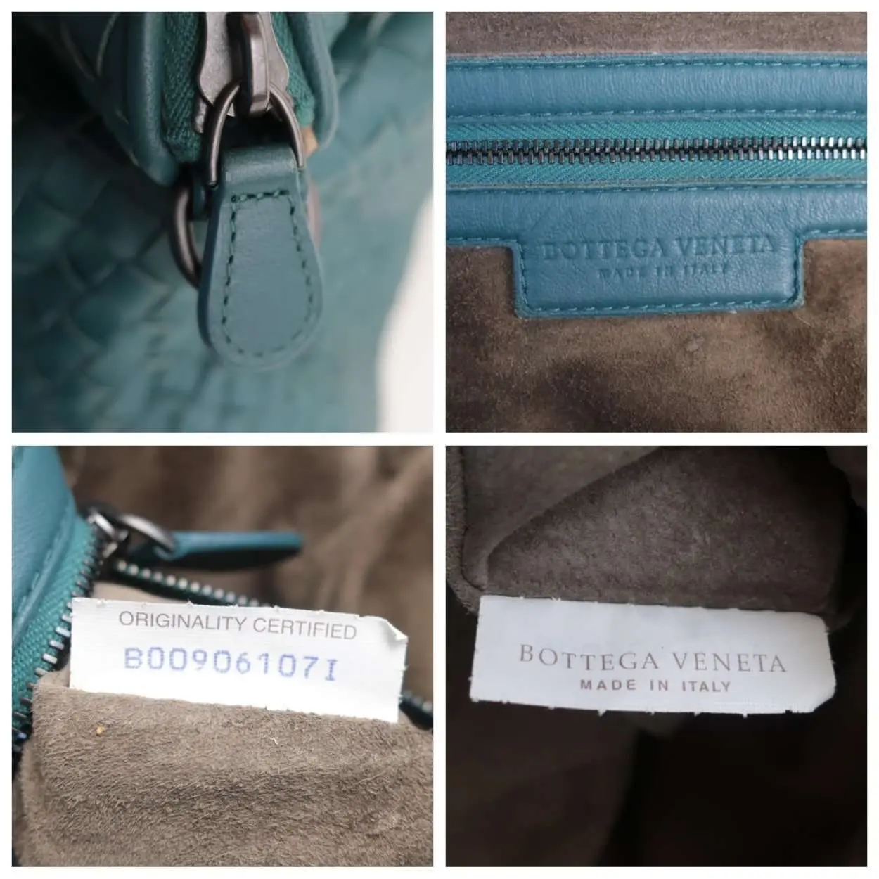Bottega Veneta Emerald Green Intrecciato Convertible Tote - Image 9