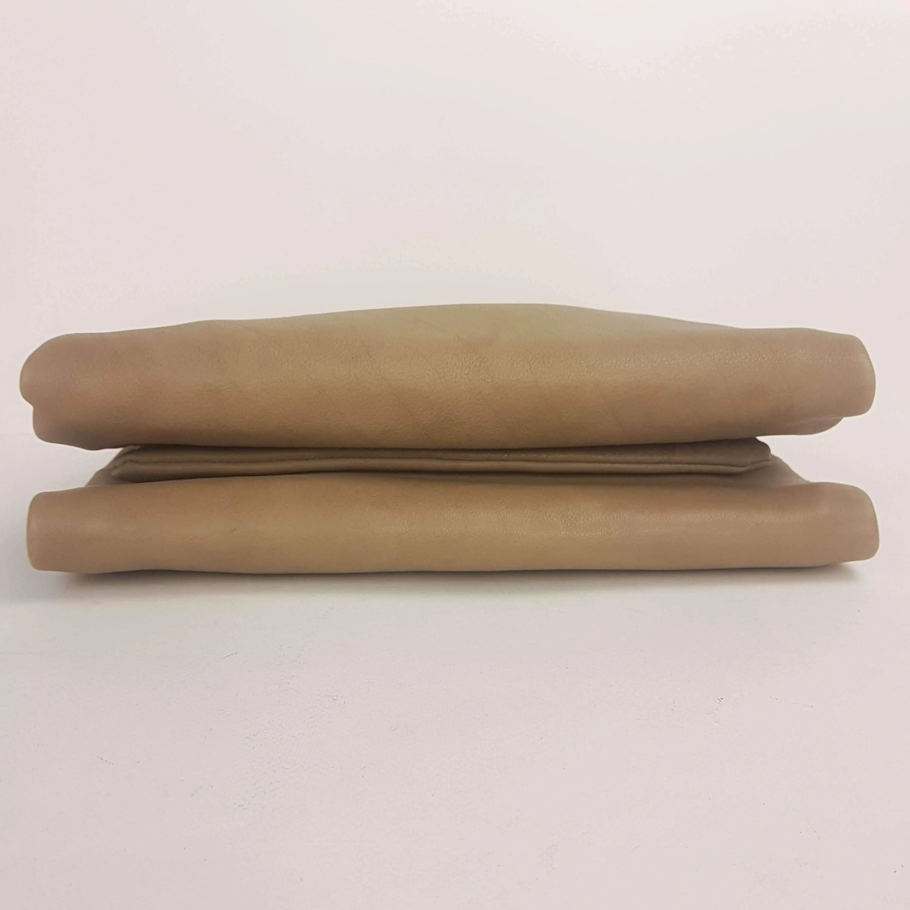 Iceberg Beige Leather Handbag with Chamois parts - Image 37