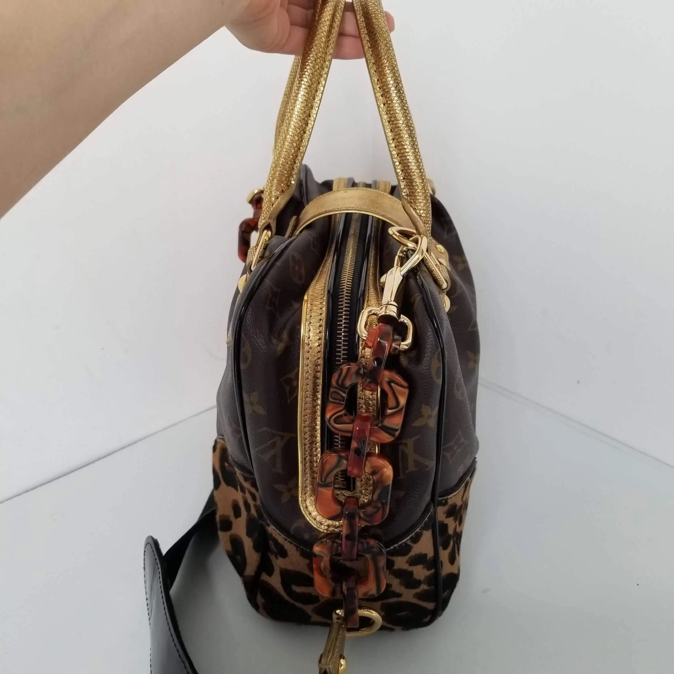 Louis Vuitton Adele Leopard Stephen Sprouse Limited Edition bag - Image 6