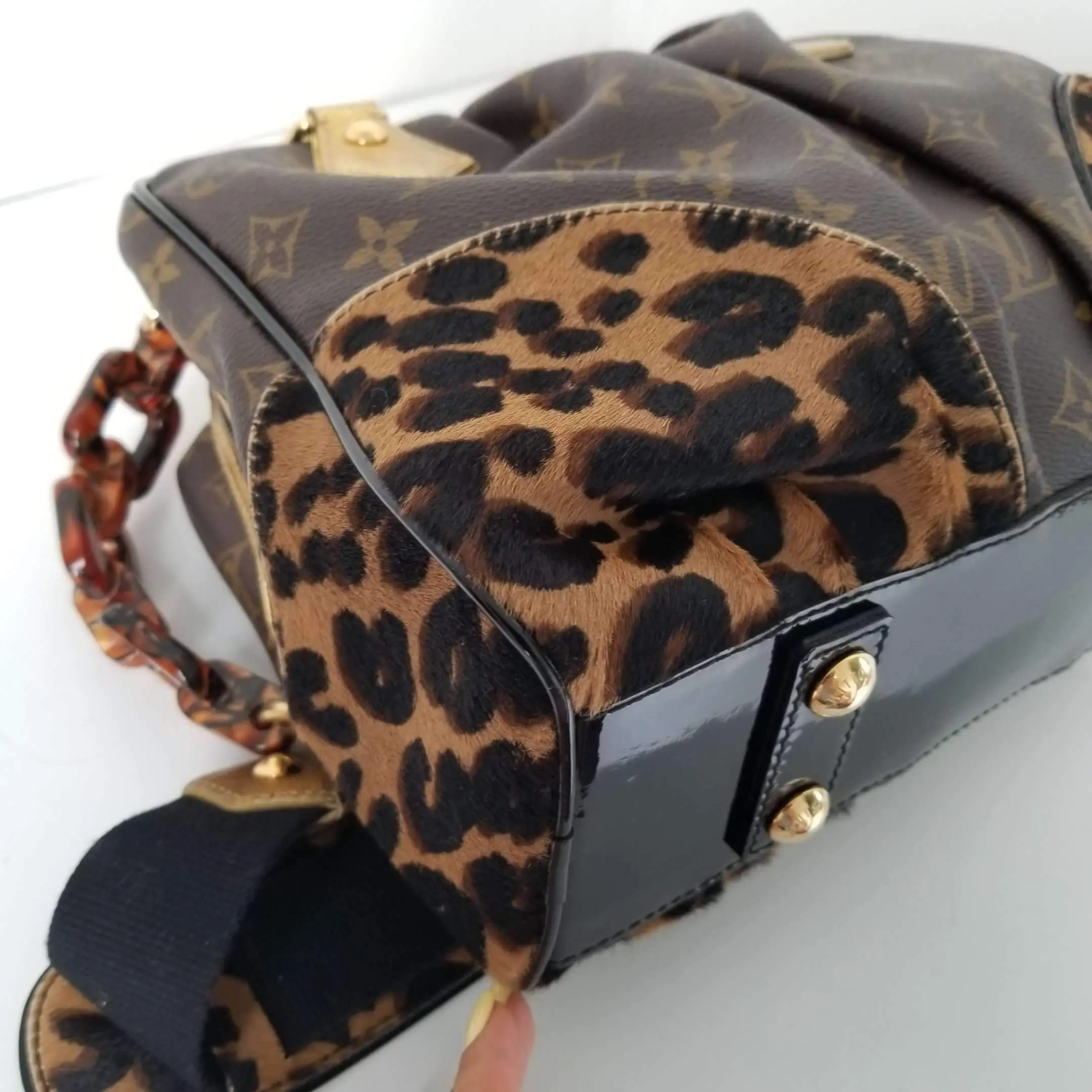 Louis Vuitton Adele Leopard Stephen Sprouse Limited Edition bag - Image 9