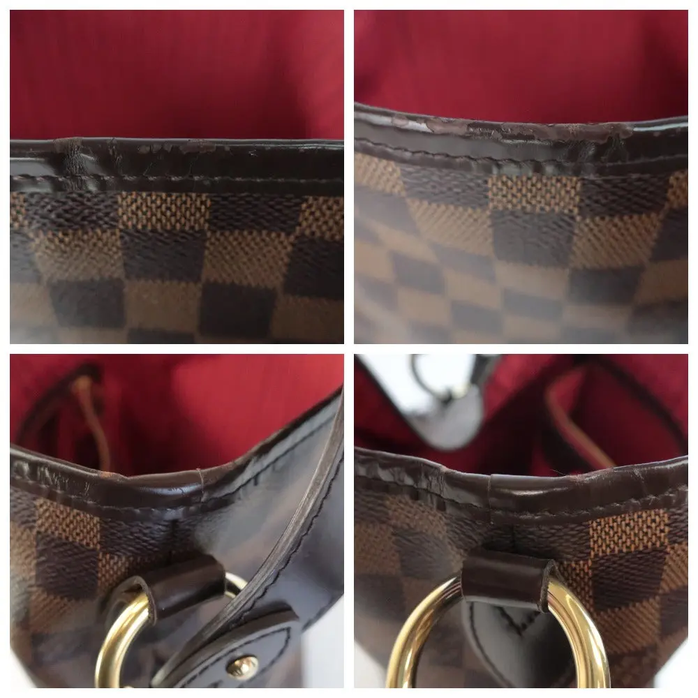 Louis Vuitton Damier Ebene Delightful PM Shoulder Bag - Image 9