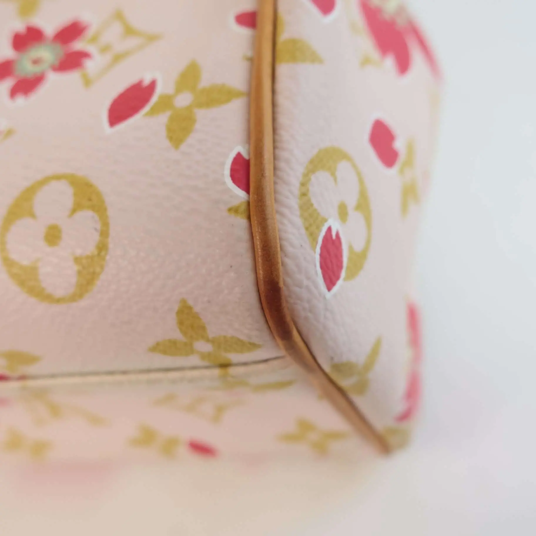Louis Vuitton Limited Edition Pink Cherry Blossom Sac Retro Bag - Image 19