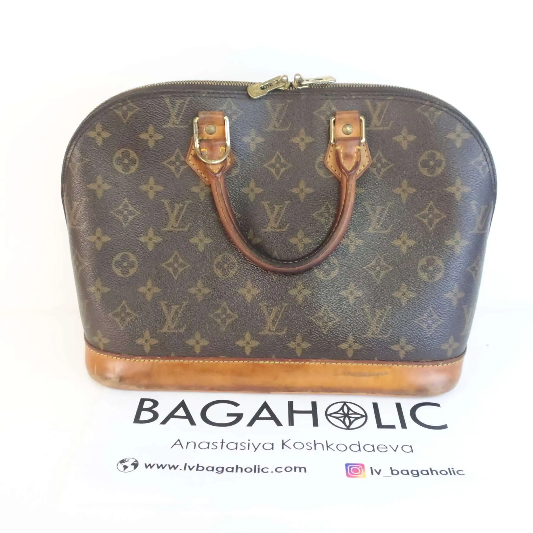 Louis Vuitton Monogram Canvas Alma PM Bag - Image 12