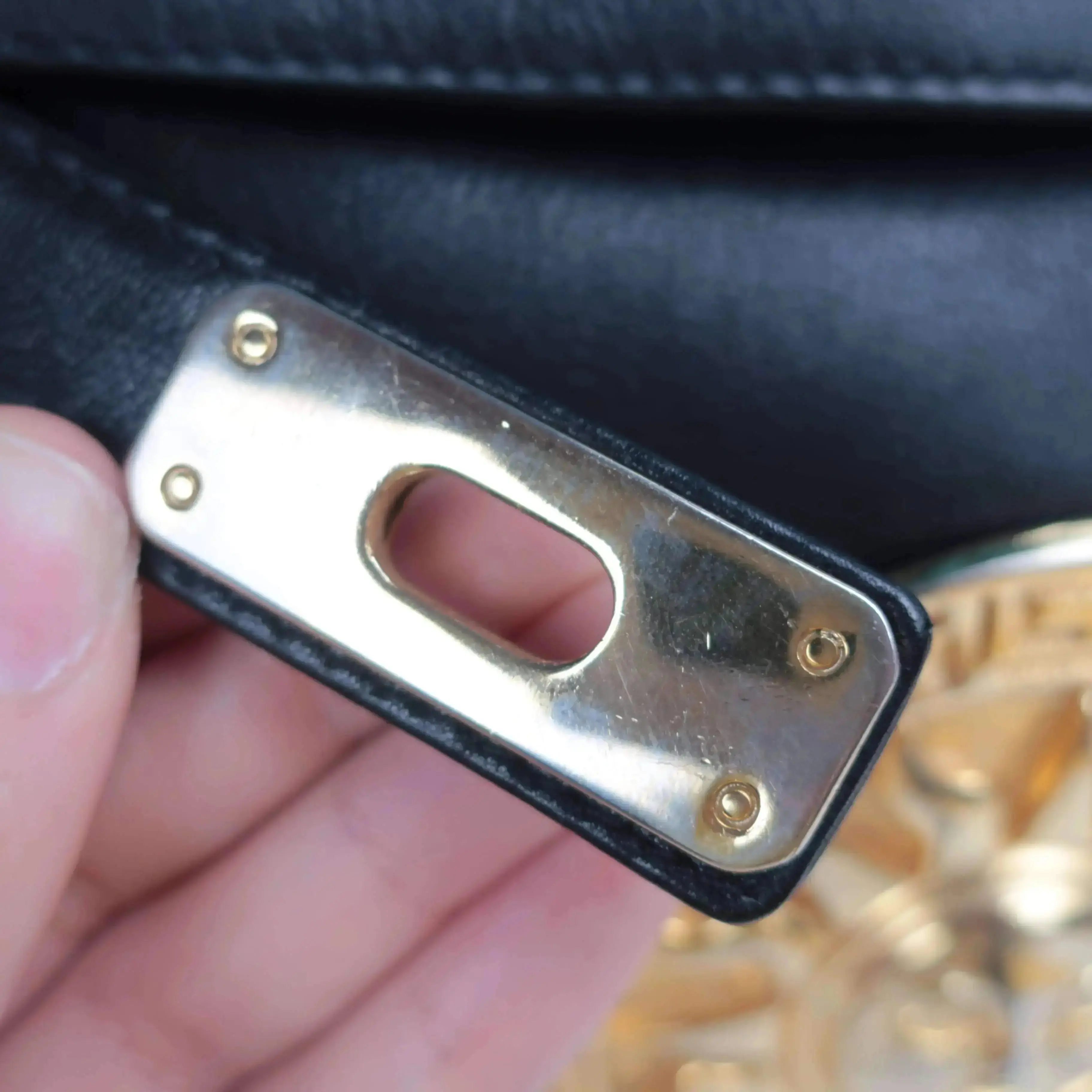 Versace Vintage Black Bag - Image 35